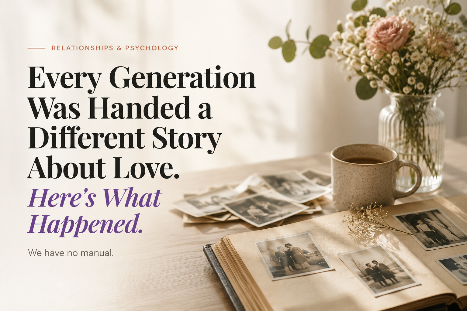 Every Generation Was Handed a Different Story About Love. Here's What Happened.