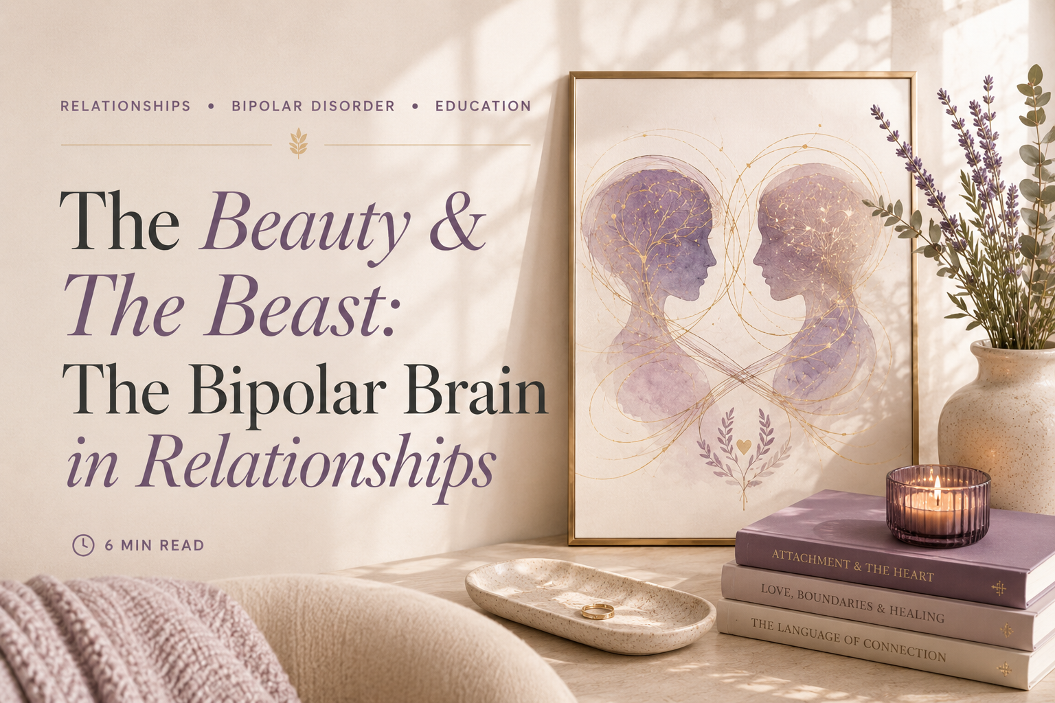 The Beauty & The Beast: The Bipolar Brain in Relationships