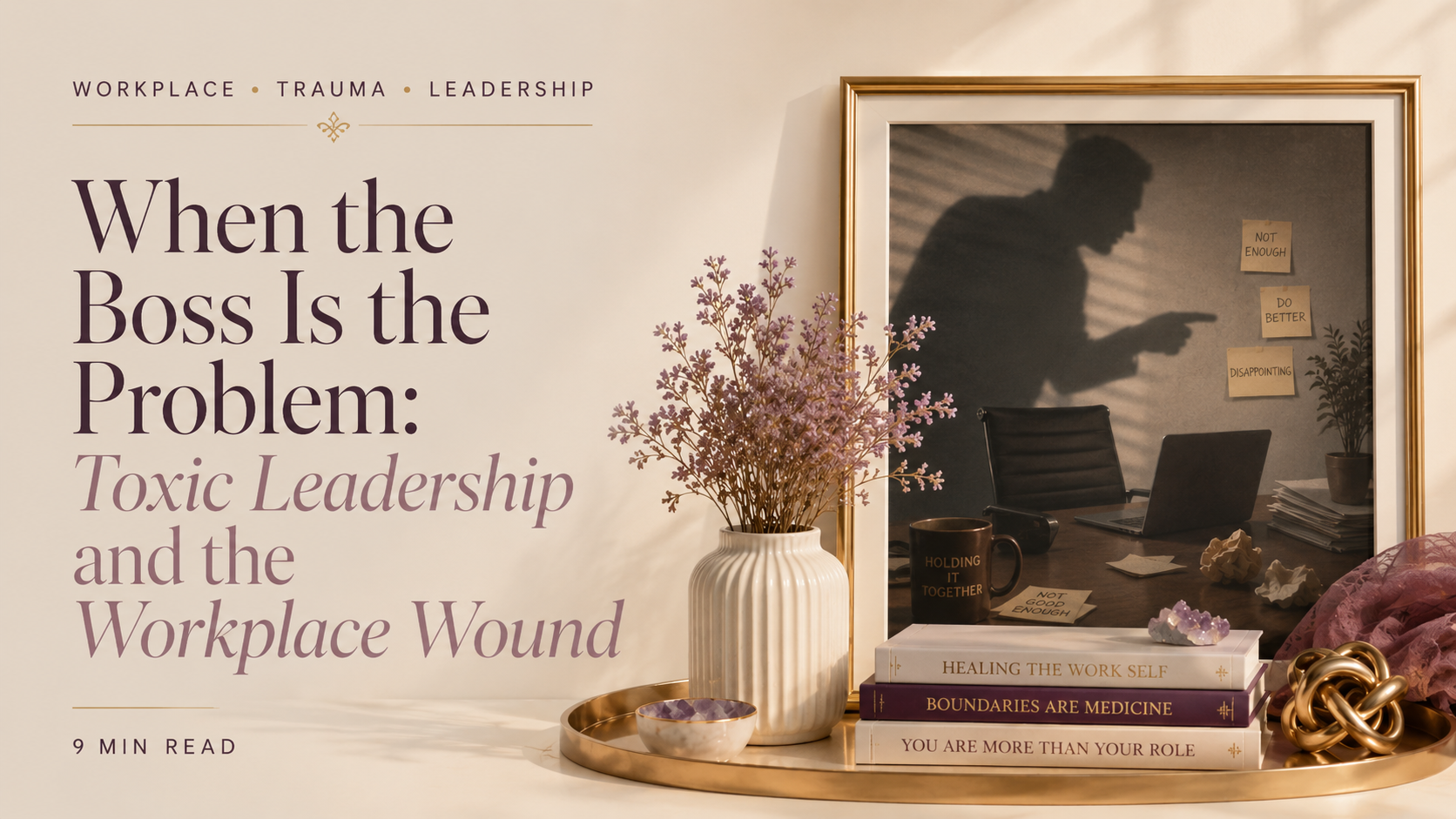 When the Boss Is the Problem: Toxic Leadership and the Workplace Wound