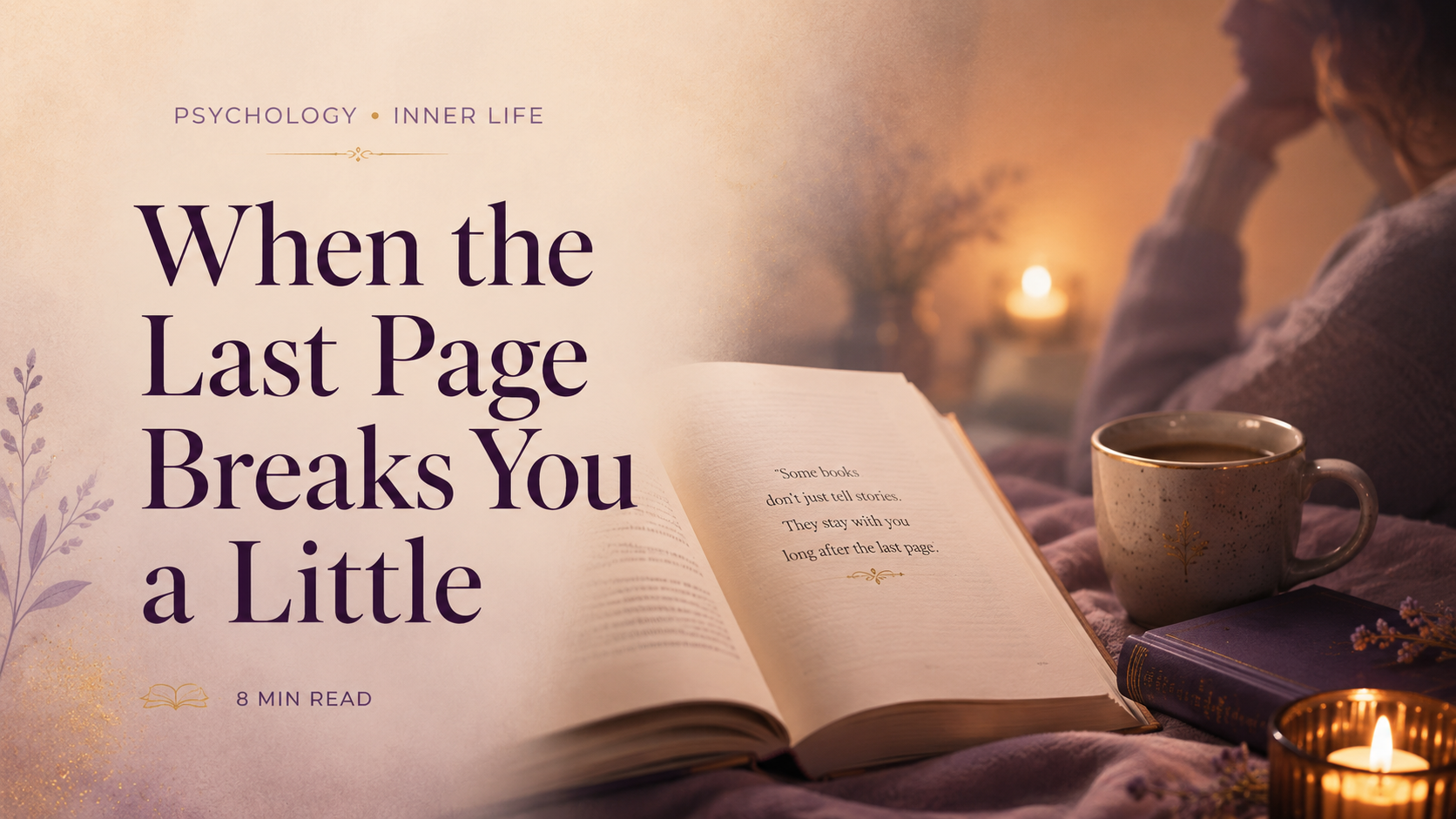 When the Last Page Breaks You a Little