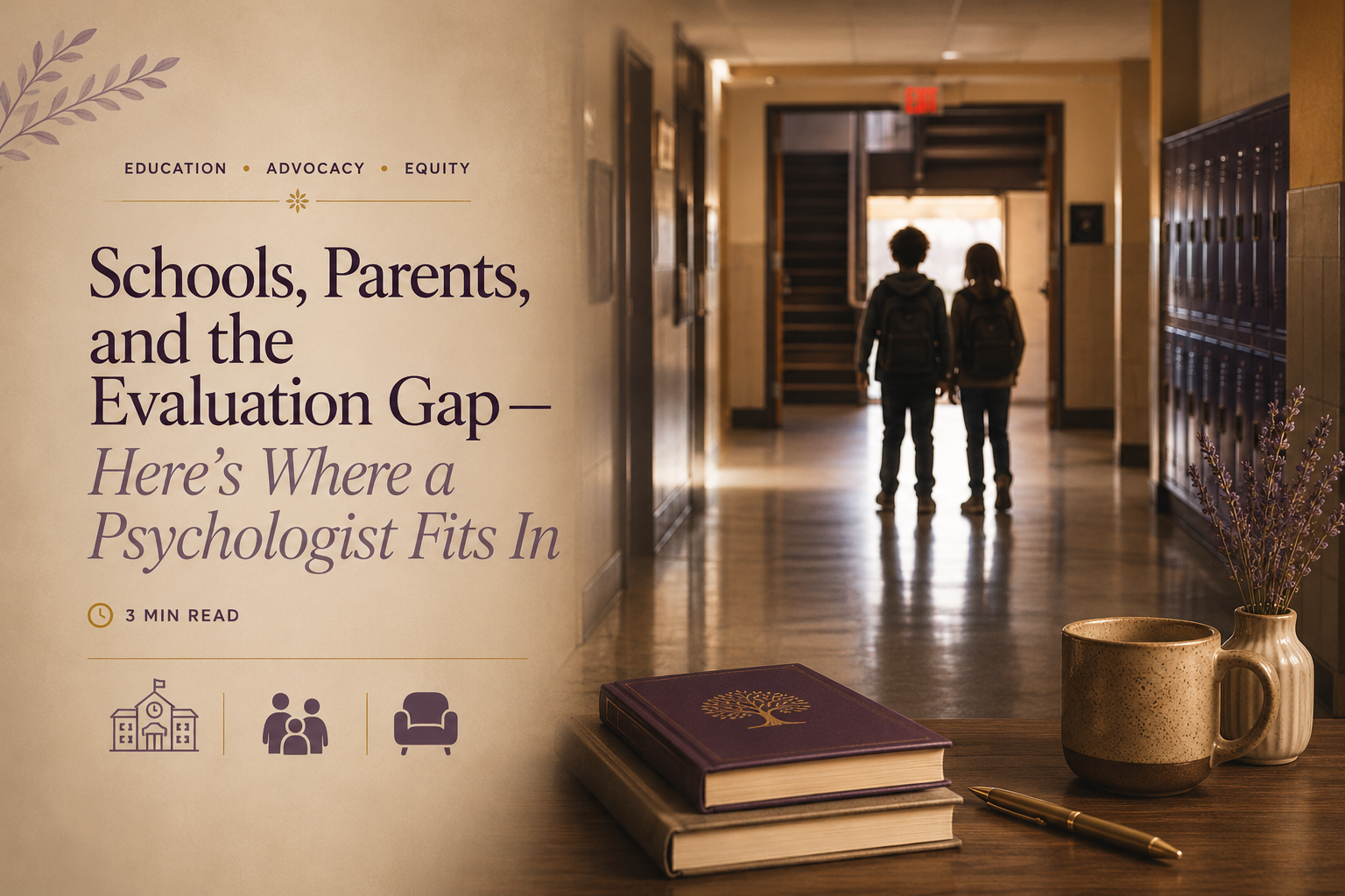 Schools, Parents, and the Evaluation Gap — Here's Where a Psychologist Fits In
